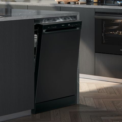 Technika 60cm top black dishwasher